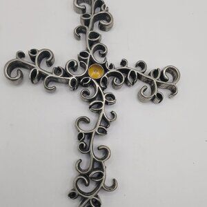 Signed BSD Cross Wall Hanging Decor